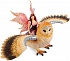 Набор фигурок Фея, летящая на сверкающей сове  - миниатюра №5